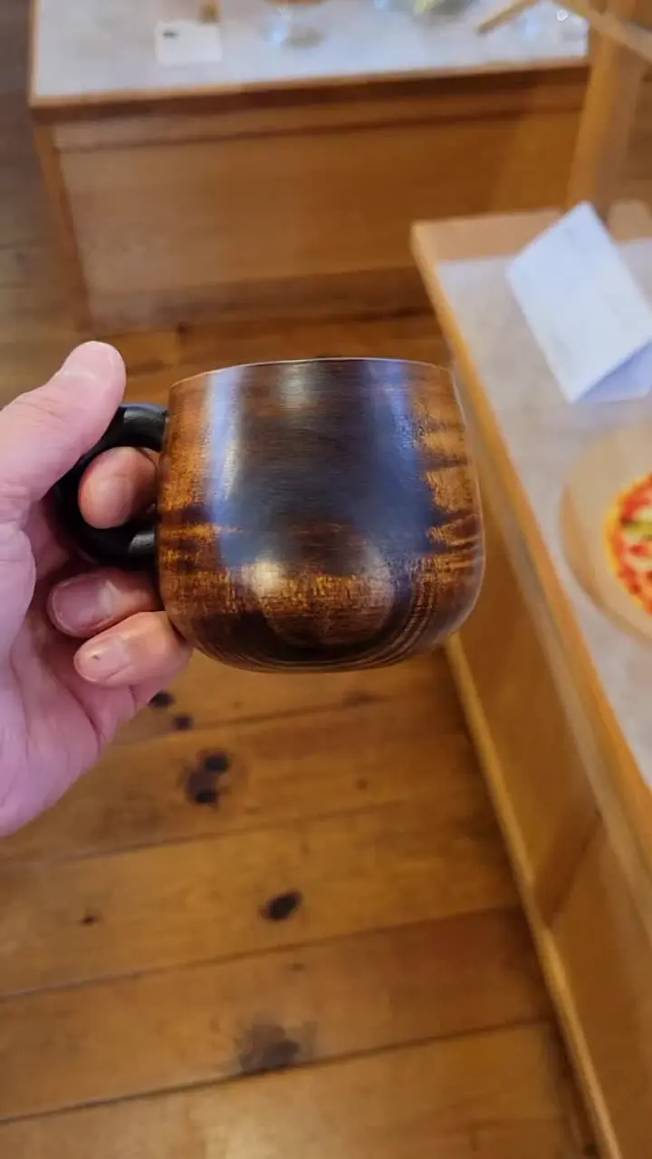 シェーヌ・ドゥ マグカップ 【オークヴィレッジ 手のひらになじむ