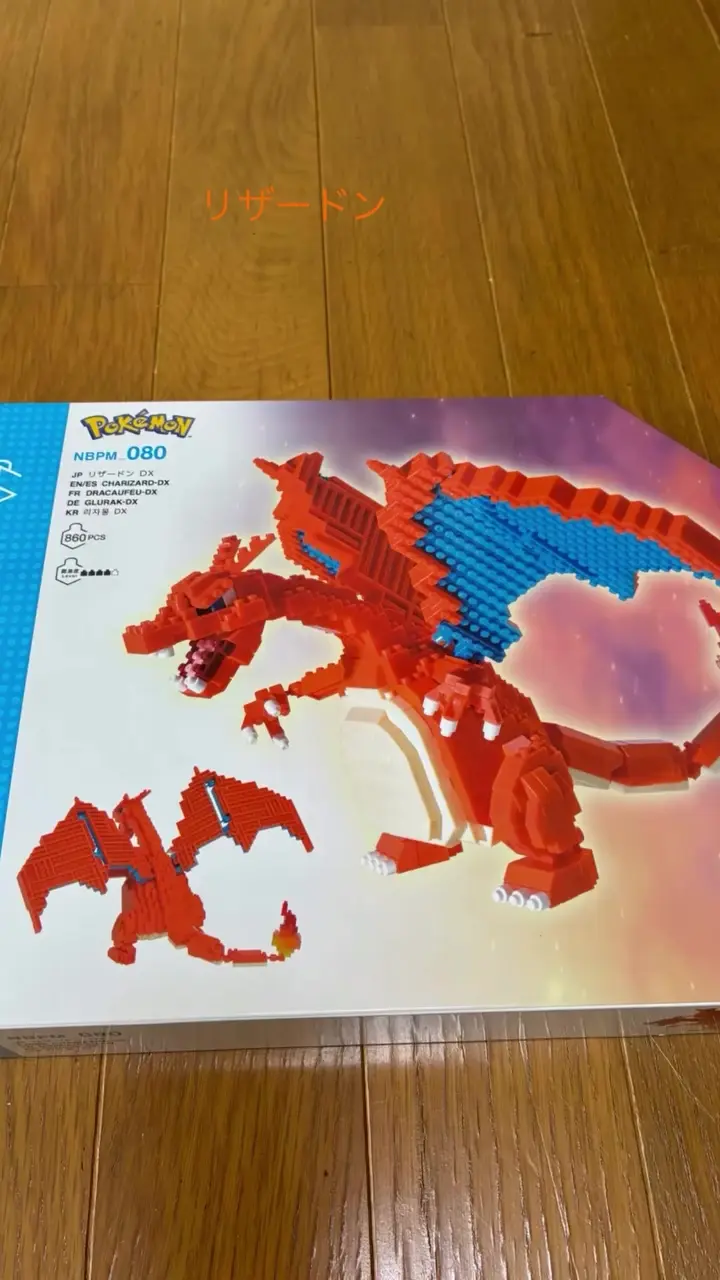 ナノブロック ポケットモンスター メガリザードンX RS｜ナノブロックの