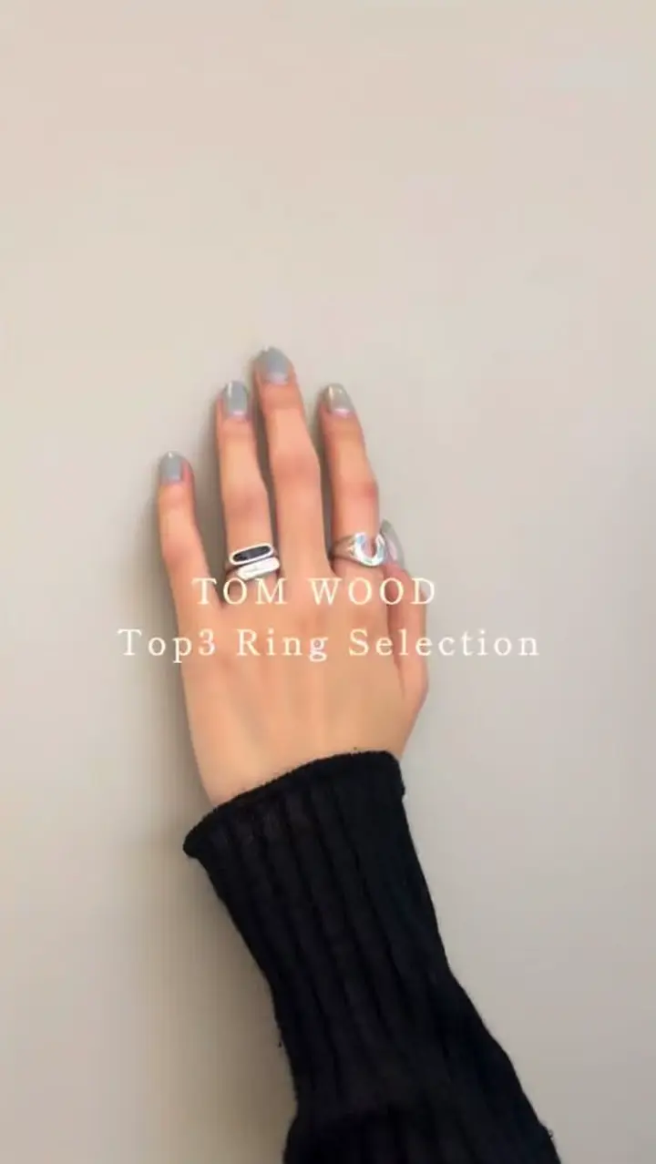 TOM WOOD(トムウッド)】 Cushion White Mother of Pearl リング TOM WOOD(トムウッド)】 Cushion White Mother of Pearl リング