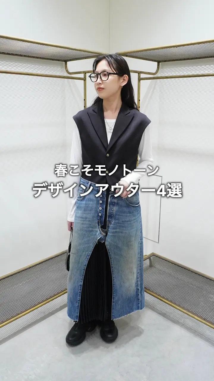 HYKE(ハイク)】 BALLOON SLEEVE DENIM JACKET TYPE2 REGULAR FIT