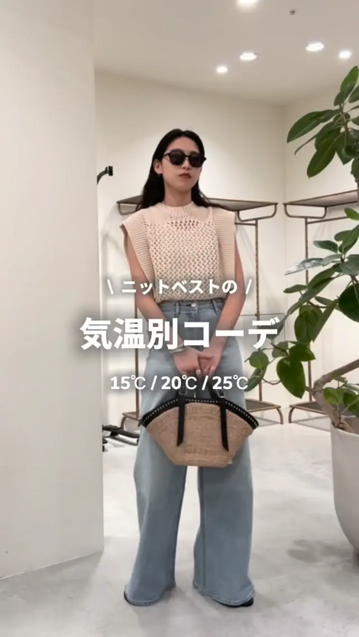 HYKE(ハイク)】 CROCHET SLEEVELESS KNIT｜PARIGOT ONLINE（パリゴ