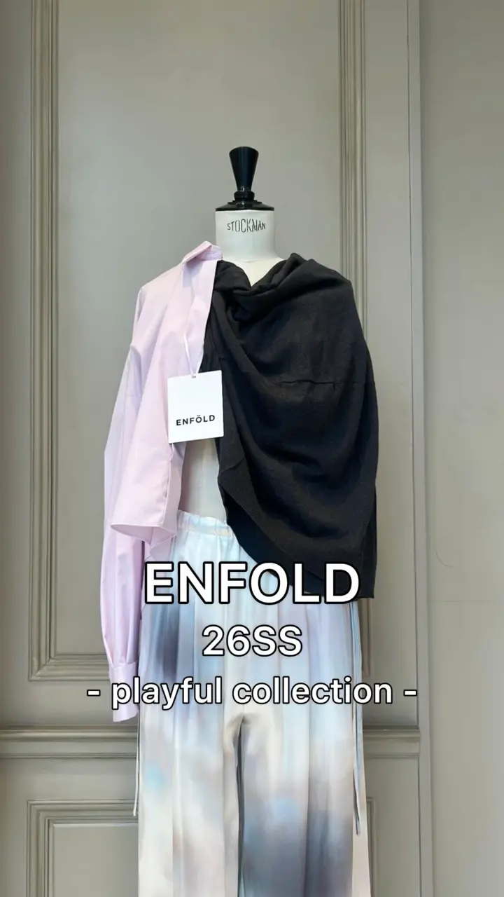 ENFOLD(エンフォルド)】 CLASSIC LAYERED PULLOVER｜PARIGOT ONLINE