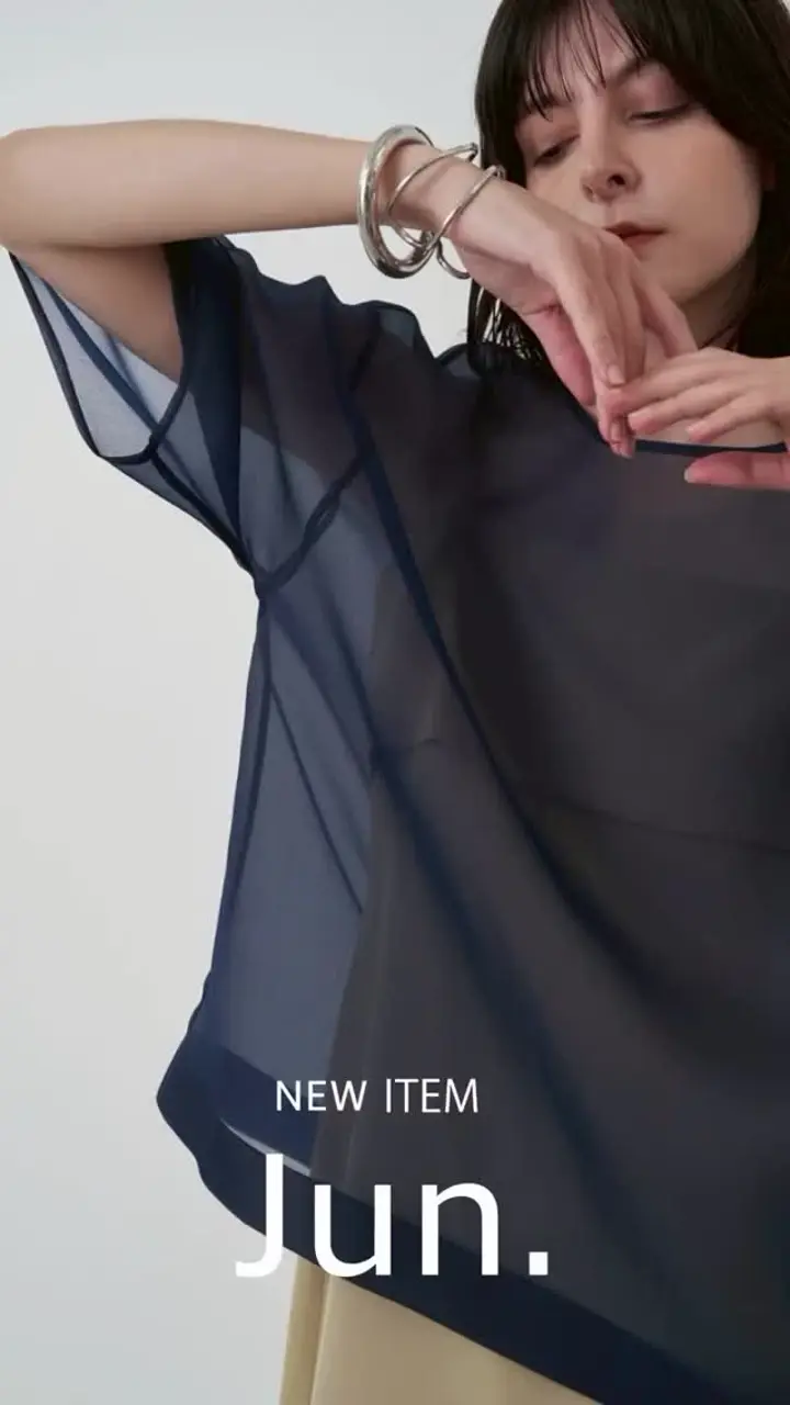 OVER SIZE SHEER SH｜シャツ・ブラウス | ELENDEEK （エレンディーク