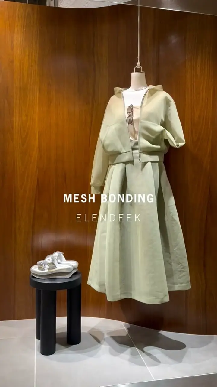 MESH BONDING HOODIE｜ブルゾン | ELENDEEK （エレンディーク）公式通販