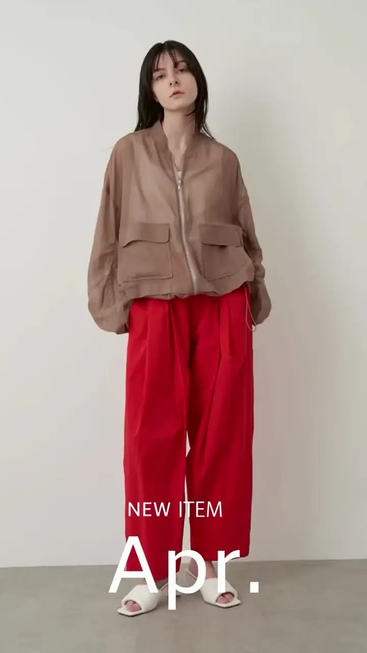 OVER SIZE SHEER BZ｜ブルゾン | ELENDEEK （エレンディーク）公式通販