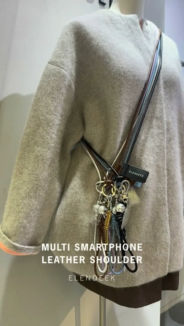 MULTI SMARTPHONE LEATHER SHOULDER｜グッズ/その他 | ELENDEEK