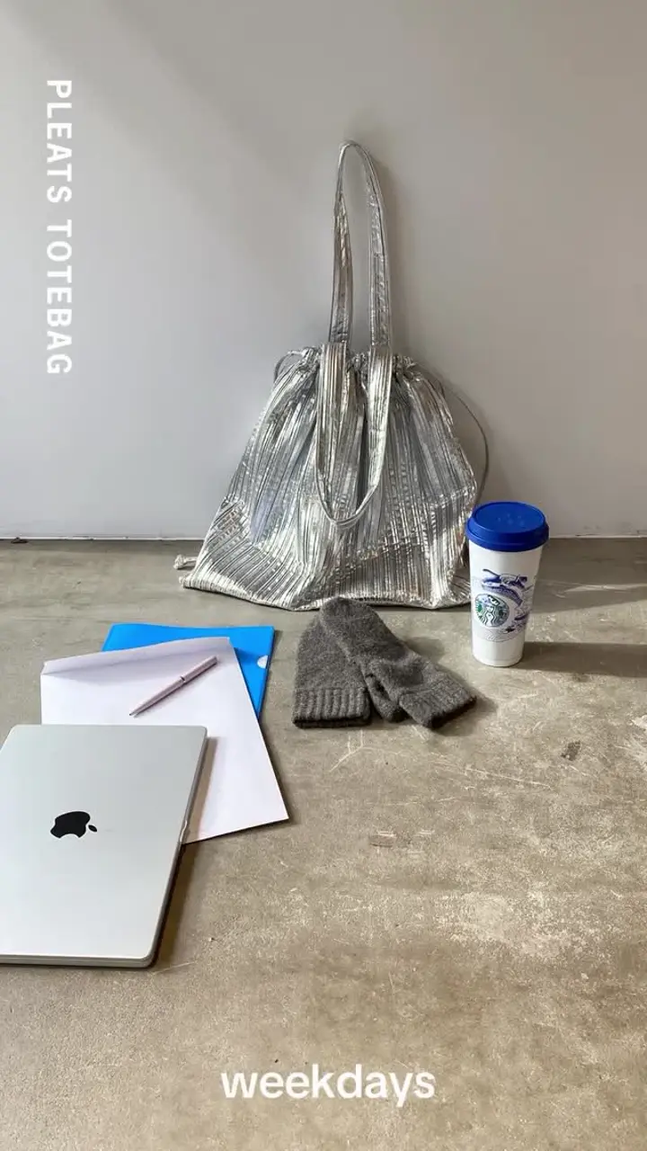 PLEATS TOTEBAG｜トートバッグ | ELENDEEK （エレンディーク）公式通販
