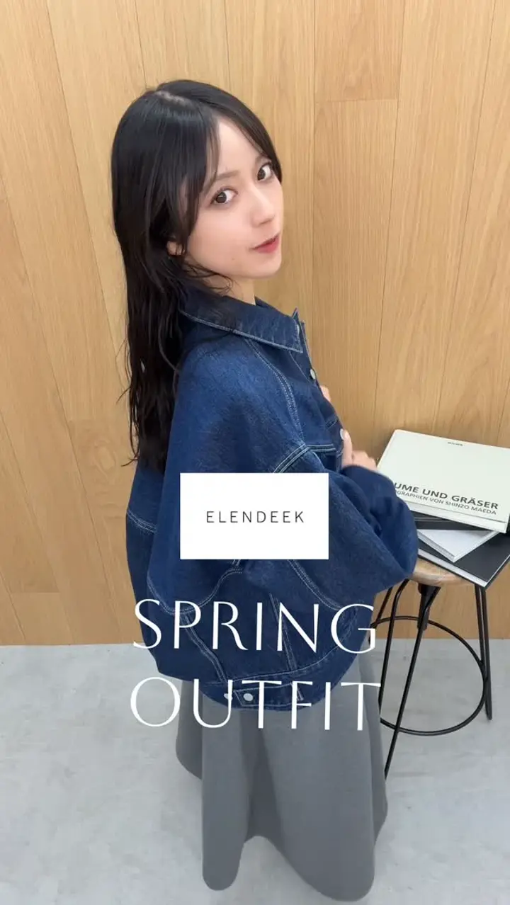 BACK FORM LOOSE DENIM JK｜デニムジャケット | ELENDEEK （エレン