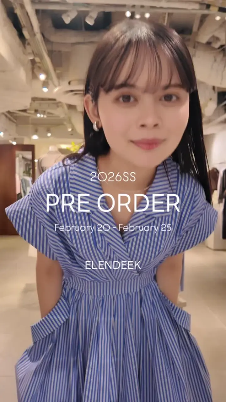 W COLLAR SHIRT OP｜ワンピース | ELENDEEK （エレンディーク）公式通販