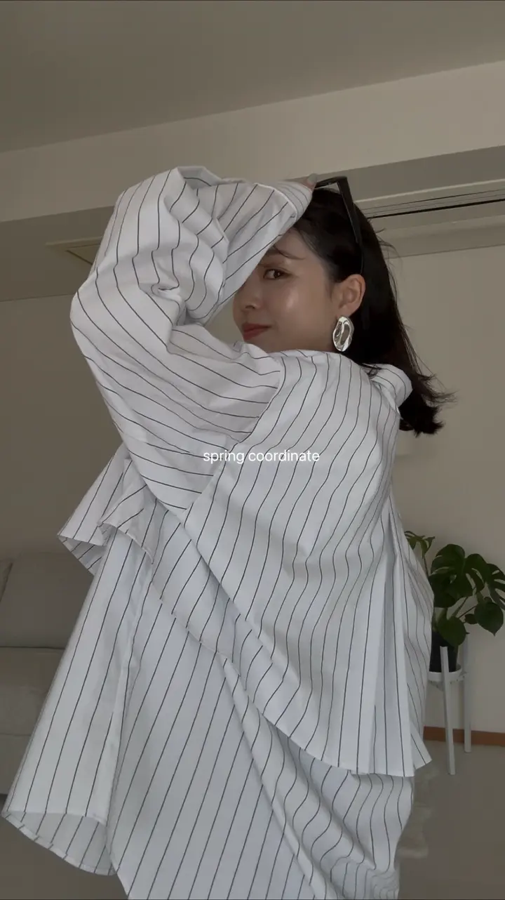 STRIPE LAYERED SHIRT｜シャツ・ブラウス | ELENDEEK （エレンディーク