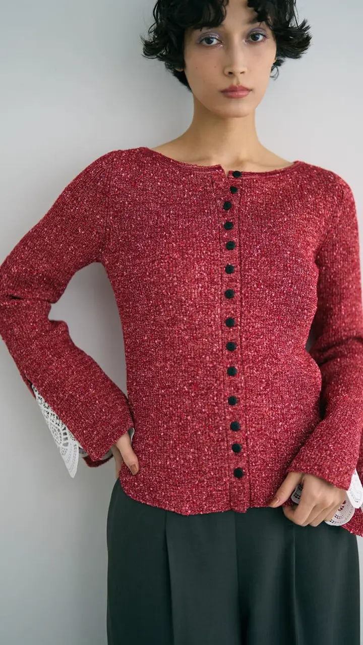 POLO BCSコラボ】ケーブルオフショルニットプルオーバー｜ラグナムーン