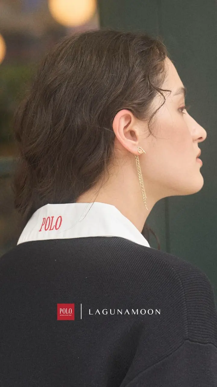 POLO BCSコラボ】シャツカラーカフスニットプルオーバー｜ラグナムーン