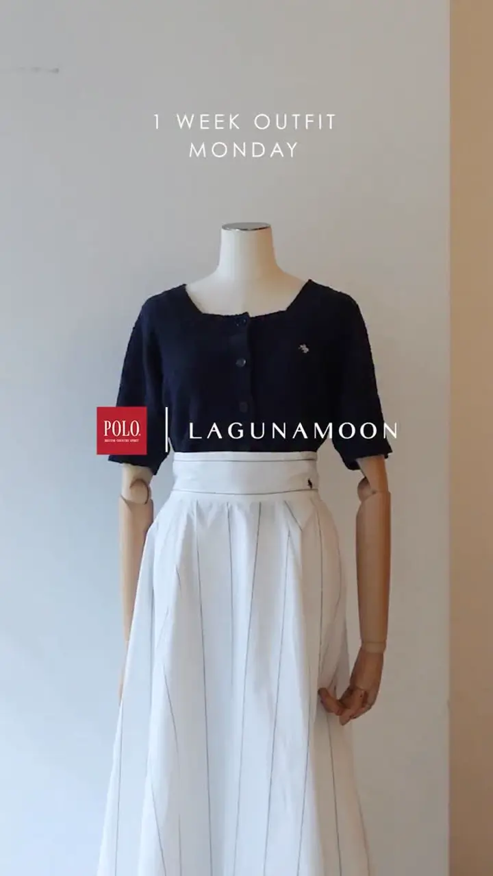 POLO BCSコラボ】レイヤードカラーカフスシャツ｜ラグナムーン