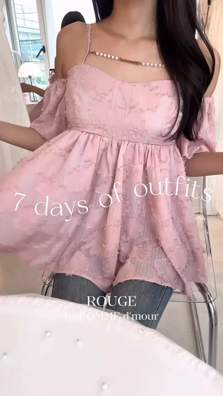 ROUGE by pomme d'amour チャームサイドリボンワンピース POMME charm side ribbon onepiece – ROUGE by POMME d'amour