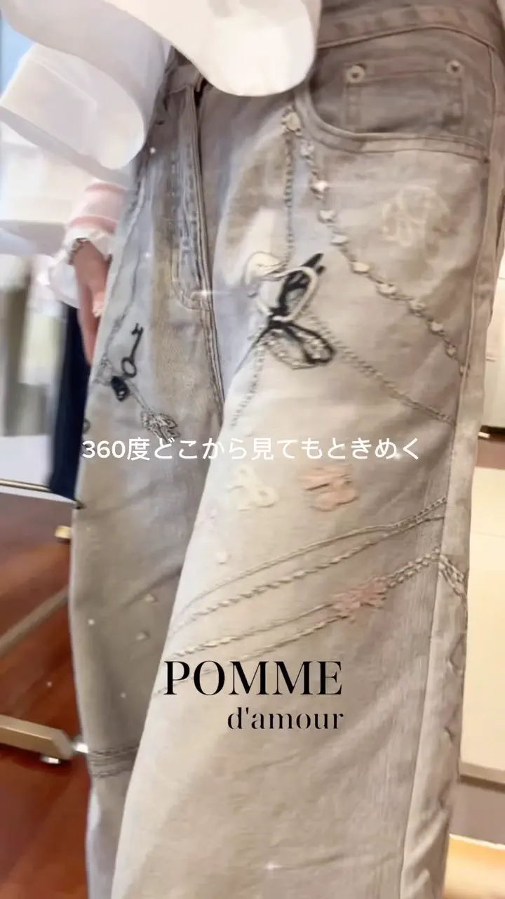 予約】toy print denim – ROUGE by POMME d'amour