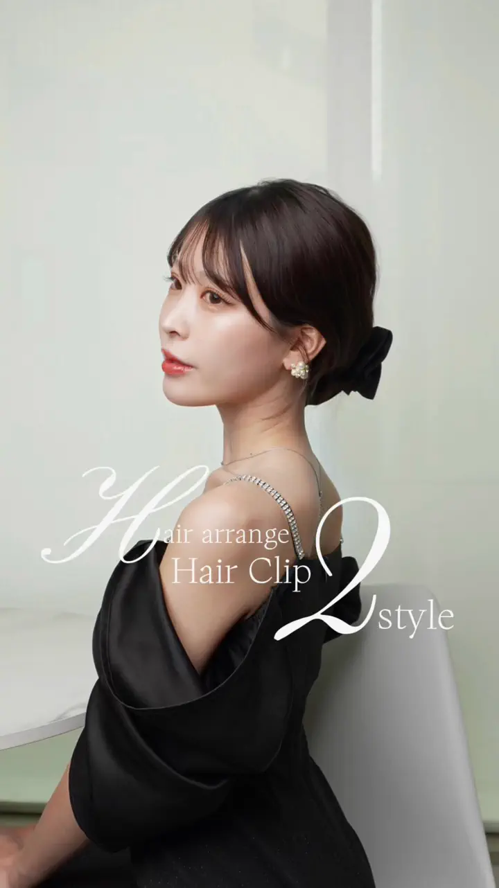 当日発送】ビッグリボンボリュームヘアクリップ