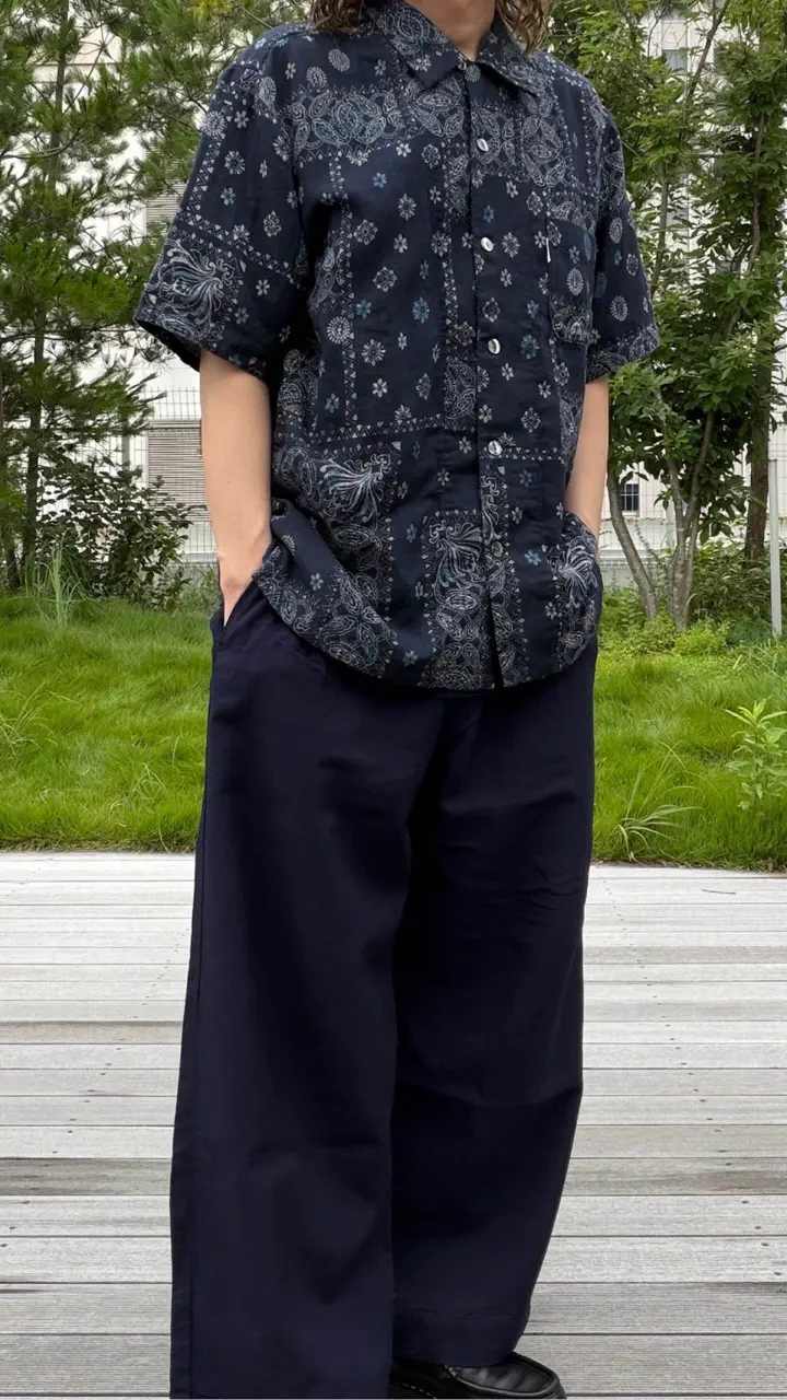 BlueTrick】 リネンストライプバルーンパンツ | パンツ | BlueTrick