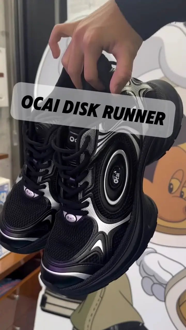 Ocai】Disk Runner / Light Silver – OLD ORDER JAPAN
