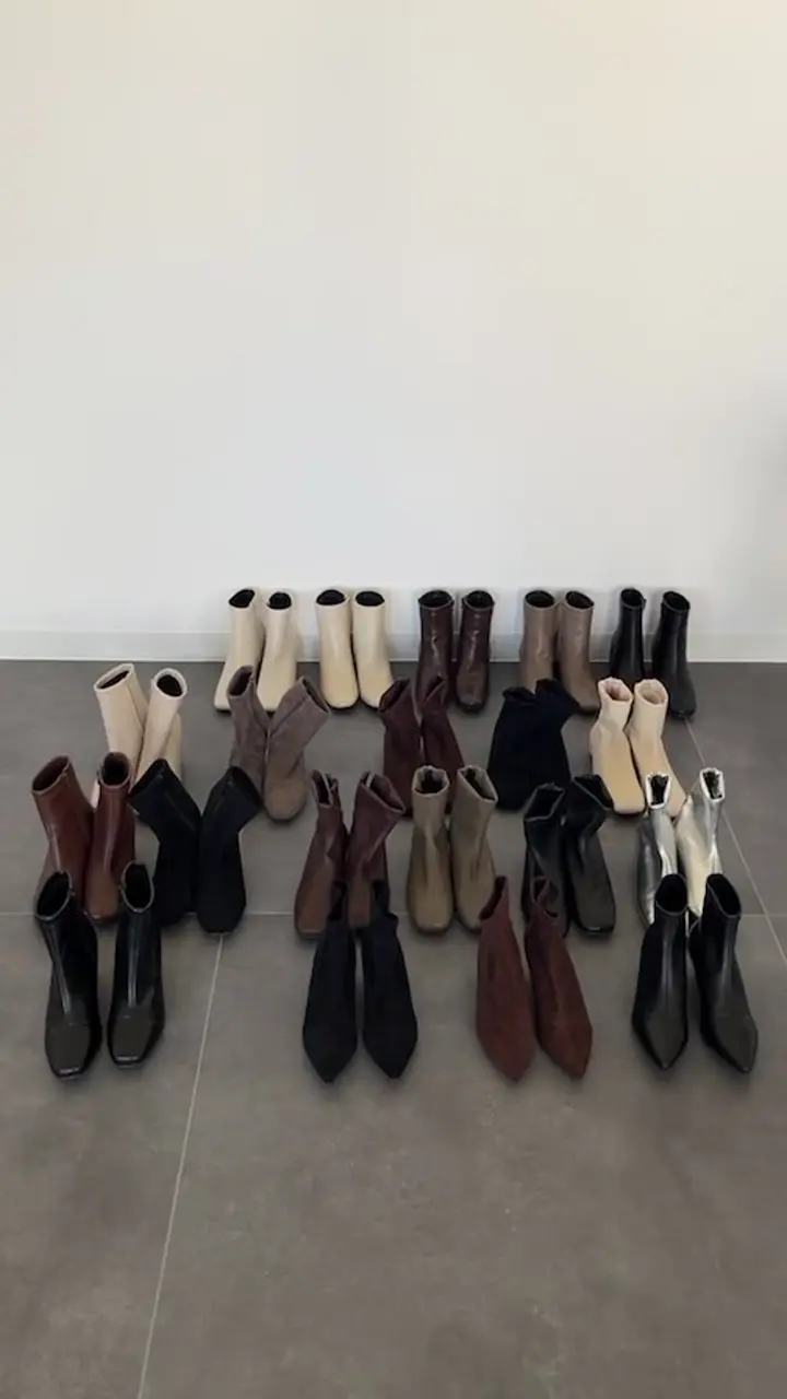 ブーツ スリムフィットストレッチスクエアトゥショートブーツ 一部11月