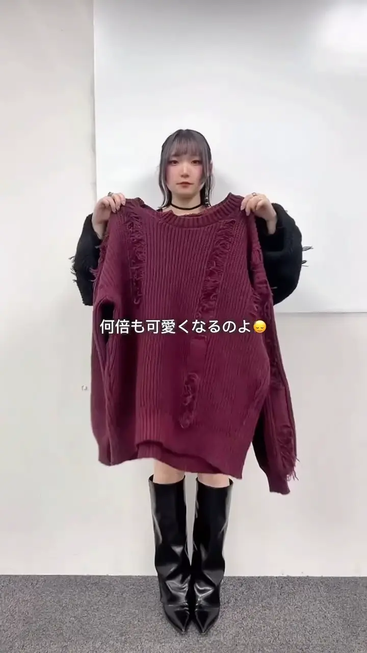 ☆ペイプン☆ダーマコレクション フリンジ ツイード カシミヤ混 良品 DAMA collection ダーマコレクション スナップボタン