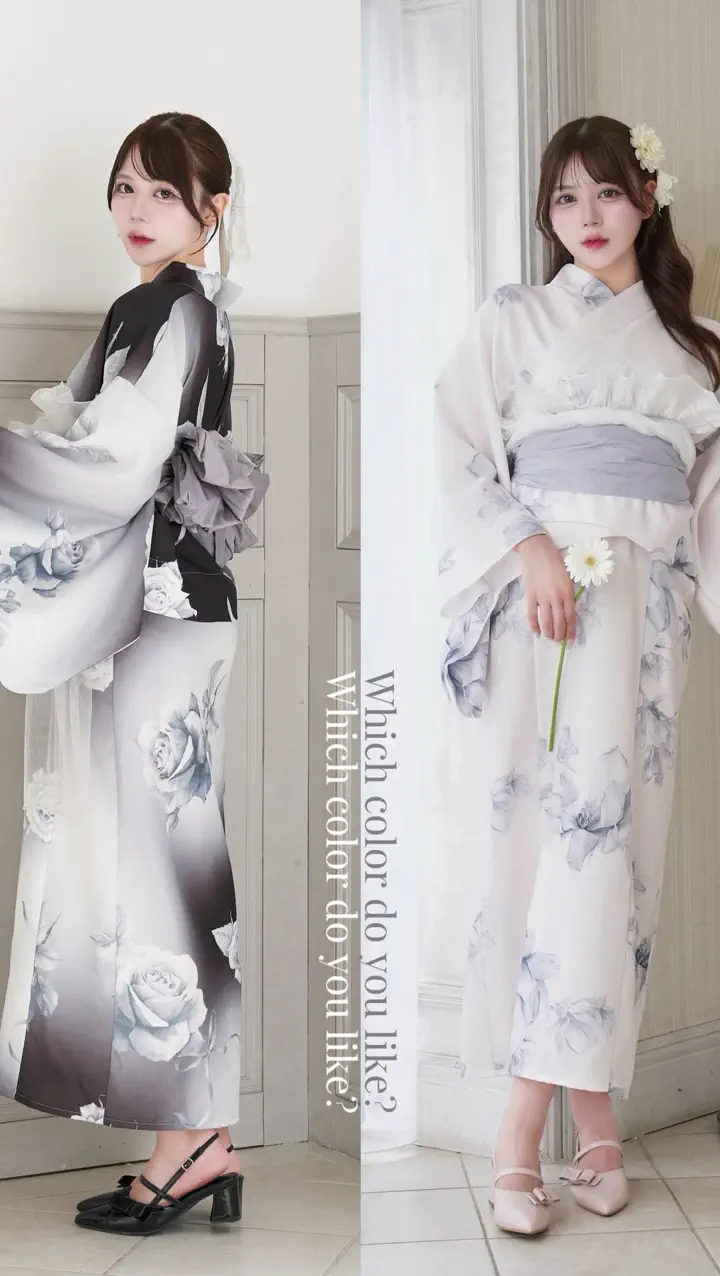 今すぐお届け》 Girly 浴衣5点Set | Belle Charme(ベルシャルム