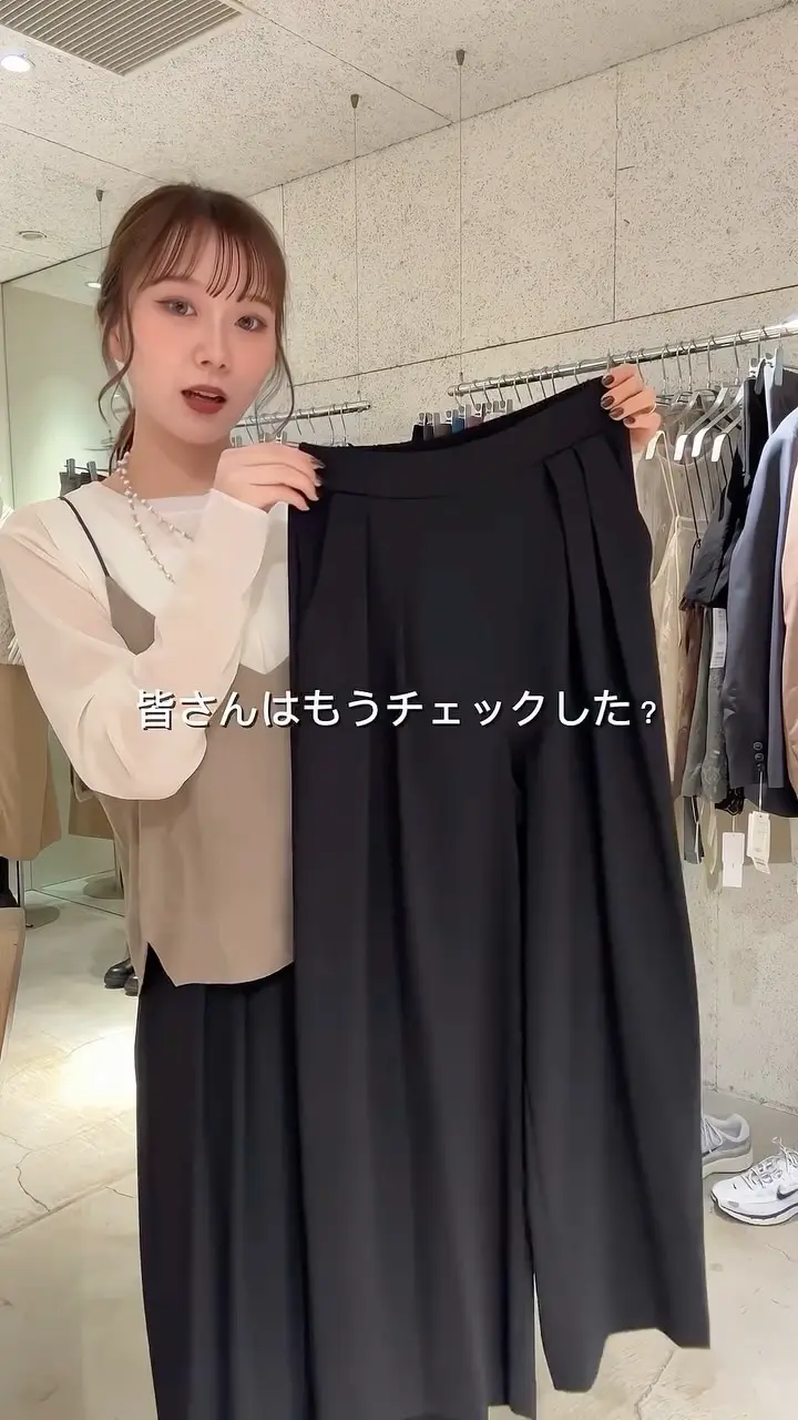 累計販売数3万枚突破/22色4サイズ展開！】タックワイドパンツ