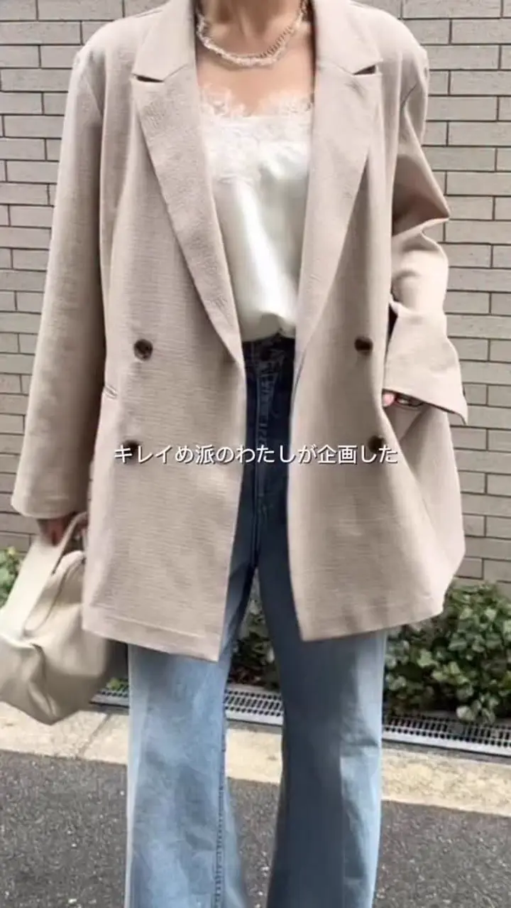 FOLL リネンジャケット インフルエンサー REI企画】リネンライクスラブジャケット | DOUDOU