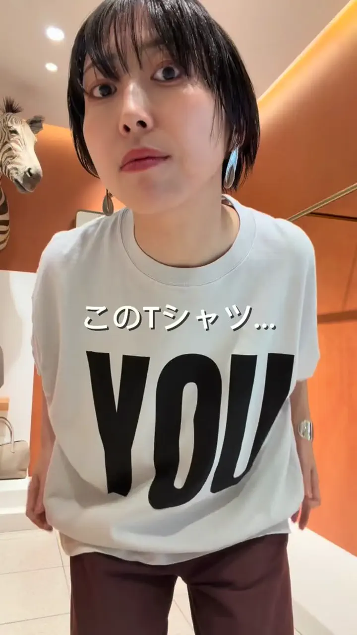 KATHARINE HAMNETT】別注YOU Tシャツ | Whim Gazette(ウィム ガゼット