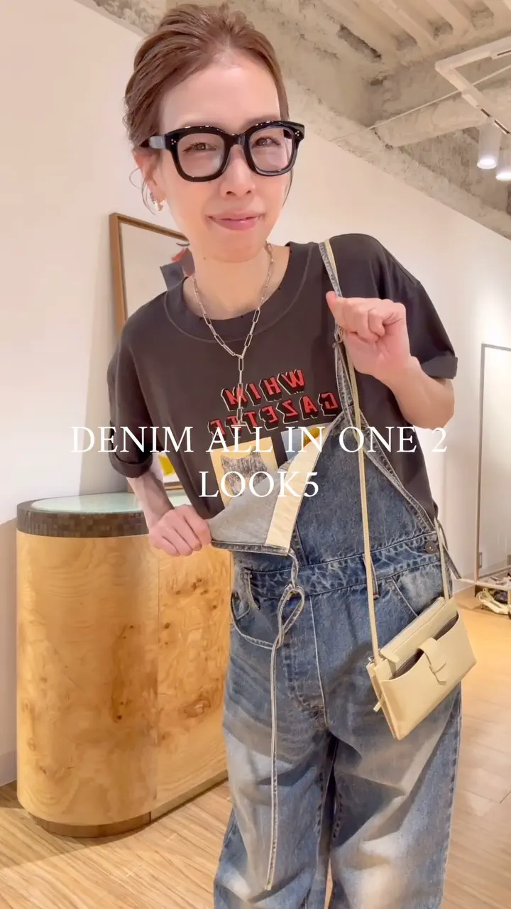 DENIM ALL IN ONE2 | Whim Gazette(ウィム ガゼット)レディース | PAL