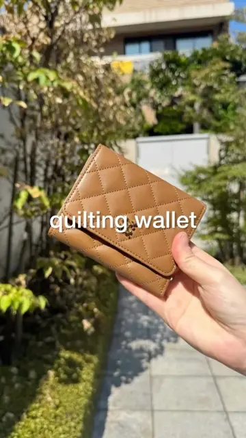 russet キルティング 二つ折り財布 キルティングレザー二つ折りウォレット | russet(ラシット