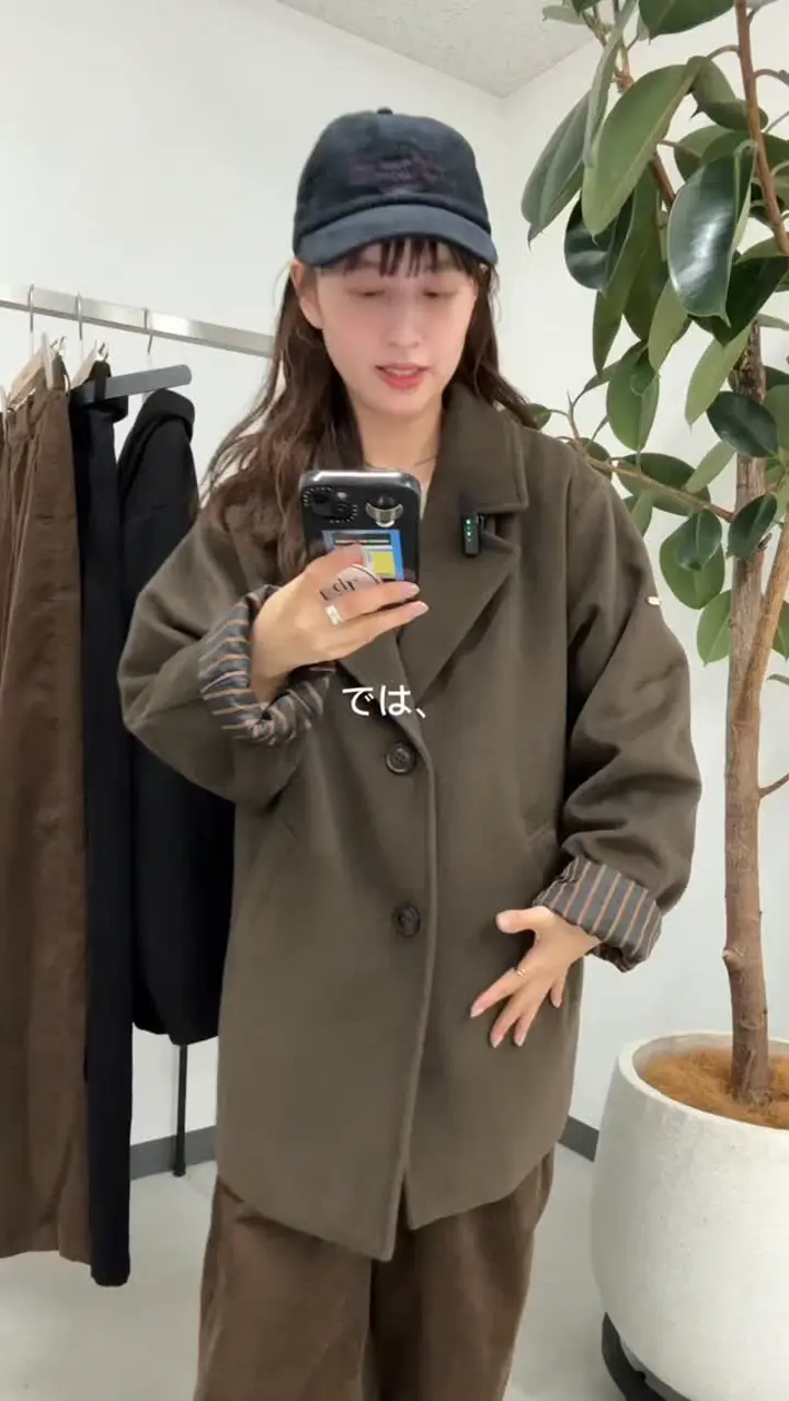 eguchi企画/WEB限定/裏地あり】ウールライクジャケット | Kastane