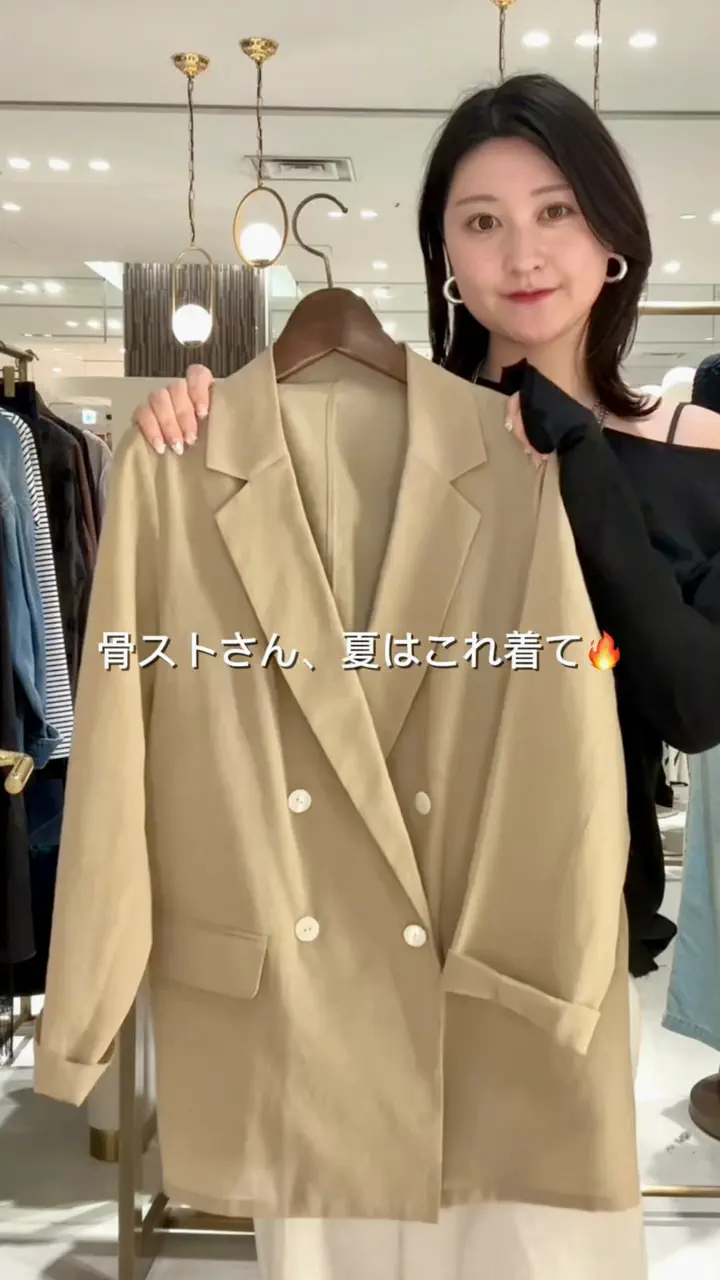 新色追加/シワになりにくい！】リネンライクシアージャケット