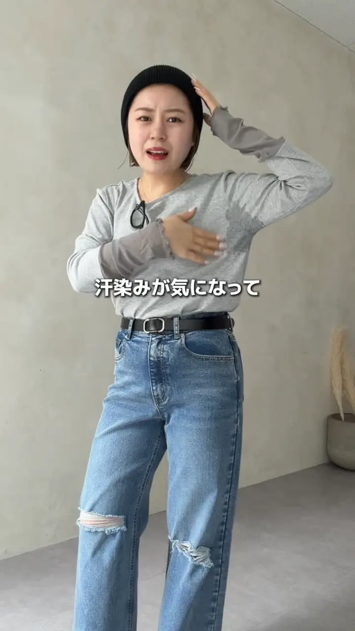 MOMO】〈吸水速乾・UVカット〉スクエアネックTシャツ | prose verse