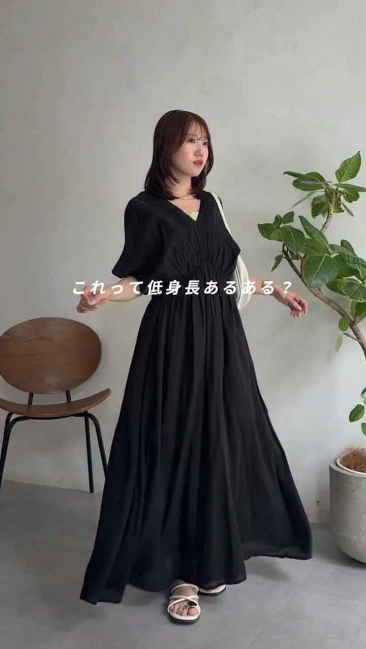 テープ刺繍ピンタックレースワンピース | Thevon.(ゼヴォン)レディース