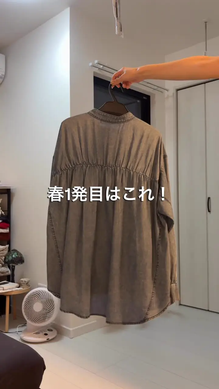 ♡!!ご予約、専用出品 ギャザーデニムシャツ | Jena espace merveilleux(ジェナ エスパス