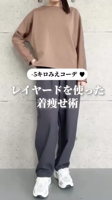 セットアップ可】ウエストタックコクーンパンツ レディース 春 秋 M