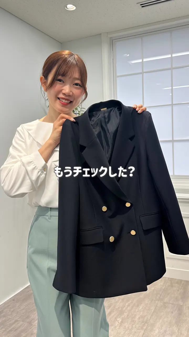 ANY SIS 褒めらレディストレッチ テーラード ジャケット 