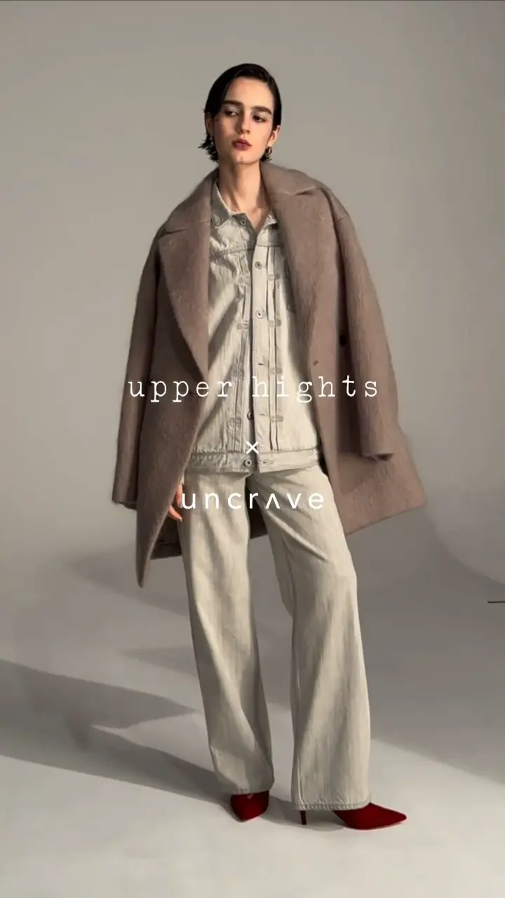 uncrave モヘアシャギー ジャコット 