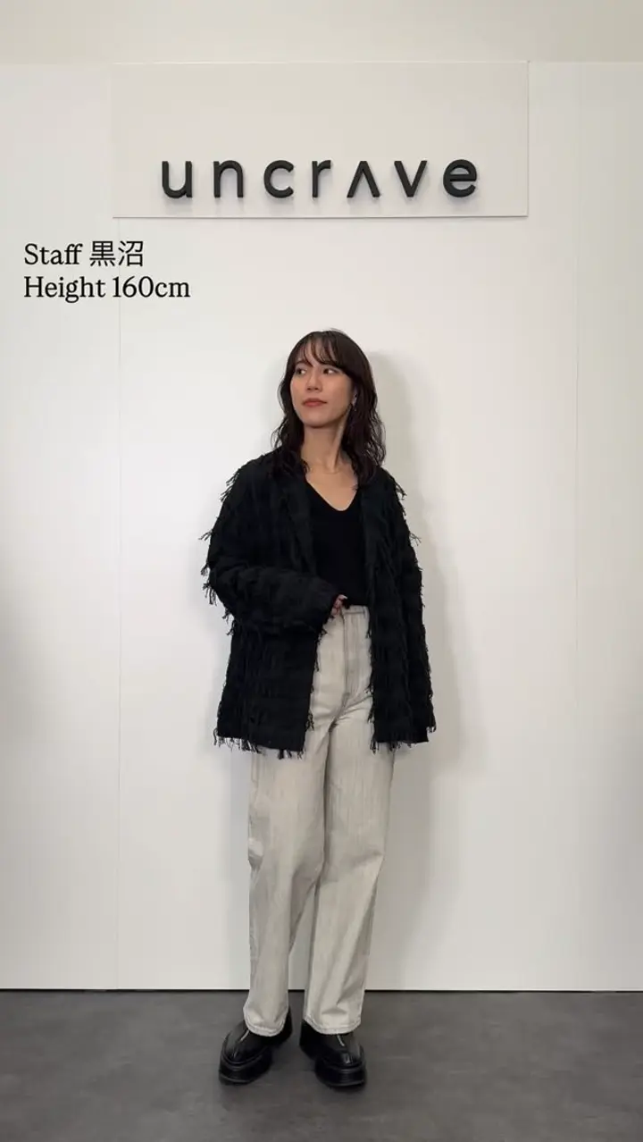 uncrave フリンジレース ジャケット 