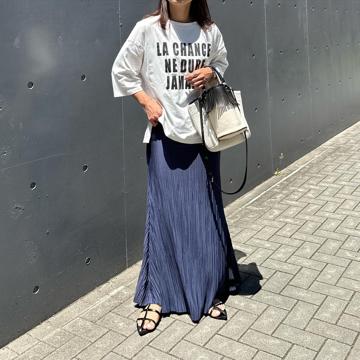 プリーツマーメイドスカート レディース 春 夏 秋 M L ≪ゆう