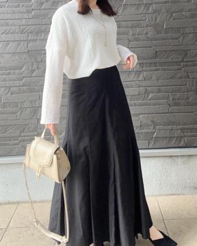 慈雨スカート♡気まぐれお値下げ9/12迄♡ リラクシーレーヨンフレアスカート レディース 春 秋 夏 S M L