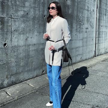 THE PAUSE】ストレッチレースシャツ | Whim Gazette(ウィム ガゼット