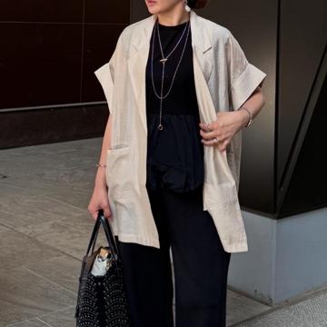 シアーテーラードジャケット 春 夏 秋 M | アクアガレージ aquagarage