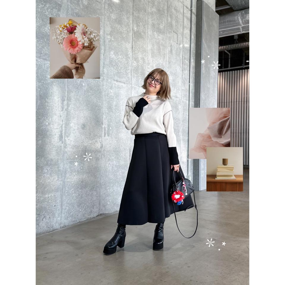 ダンボールニット　セットアップ　ホワイト　ビッグロゴ　秋冬　フーディ　スカート セール】ダンボールニット ビッグロゴ フーディー【adidas Golf