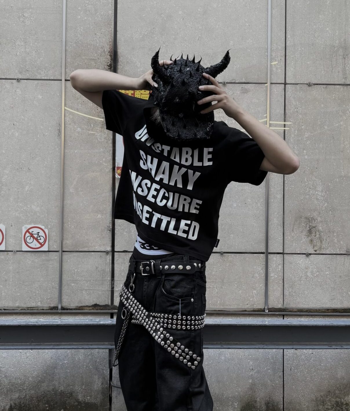 2/28 20:00再入荷【UNIZ】Demon Venom Cap / 【ユニズ】ツノ付きデニム