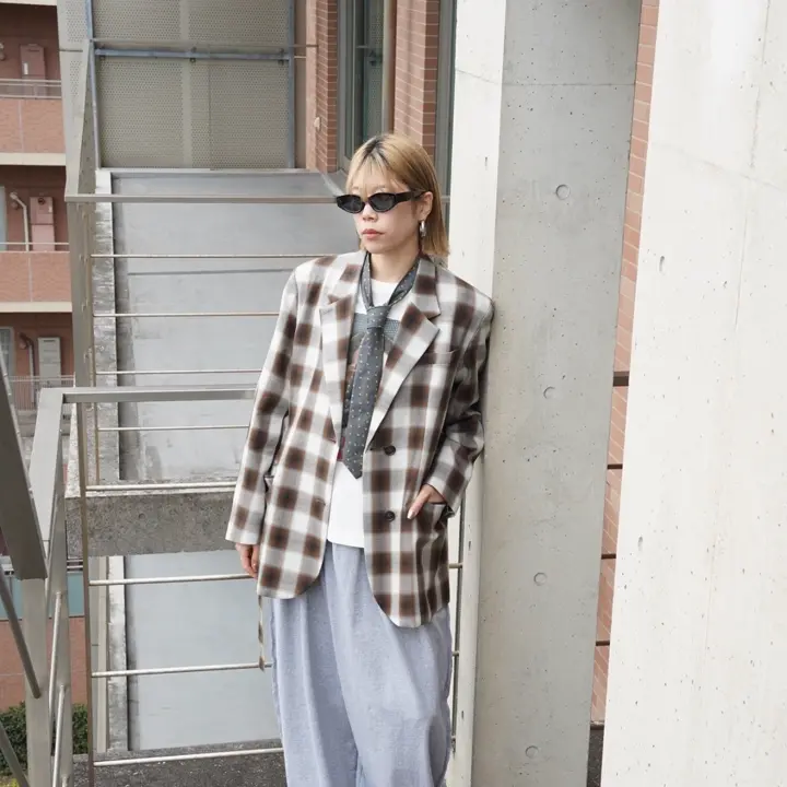 SALE】Multi Fabric Puffer Vest