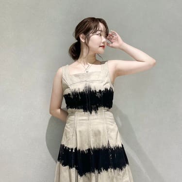 グレーププリントティアードワンピース / GRACE CONTINENTAL | GRACE