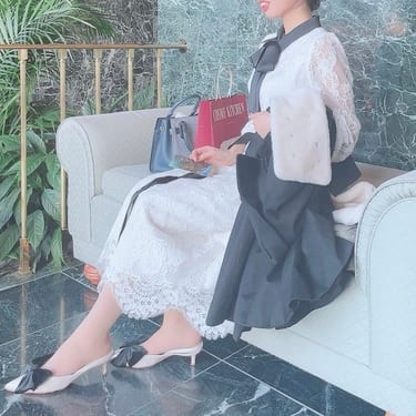 ハートアロー刺繍ワンピース / GRACE CONTINENTAL | GRACE