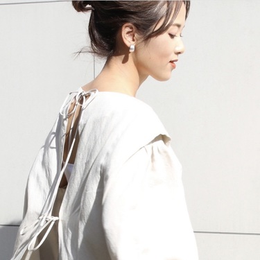 HYKE(ハイク)】 WHITE STITCH STRAPLESS TOP｜PARIGOT ONLINE（パリゴ