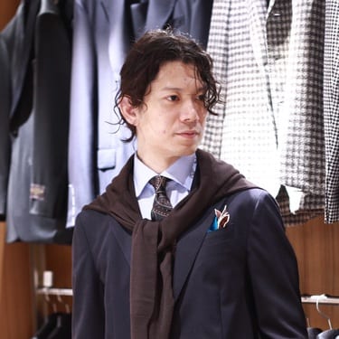 TAGLIATORE(タリアトーレ)】 DAKAR /リネンウールヘリンボーン